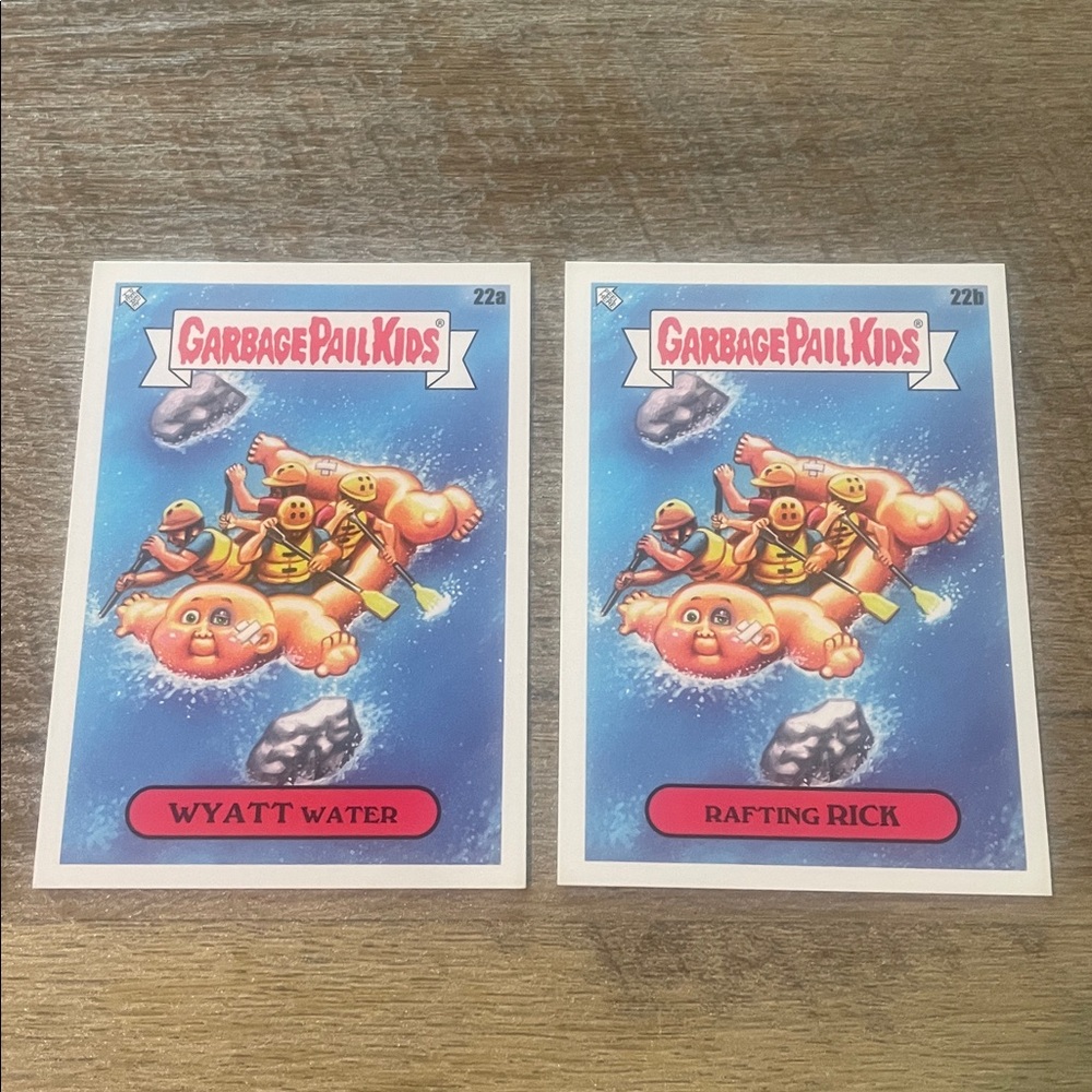 ✨10/$10 GPK SALE✨ Garbage Pail Kids Go on Vacation Base 22a and 22b
